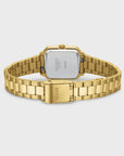 Gracieuse Mini Watch Steel, Sage Green, Gold Colour