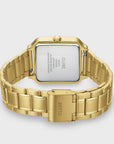 Gracieuse Multifunction Watch Steel, Dark Cherry, Gold Colour