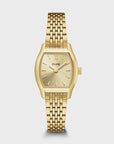 Tonnette Mini Watch Steel, Full Gold Colour