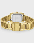 Anglée Watch Steel, White, Gold Colour