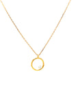 9ct Gold Pendant with CZ Detail
