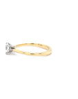 Grace - 18ct Yellow Gold .64ct Solitaire Earth Grown Diamond Ring