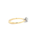 Grace - 18ct Yellow Gold .64ct Solitaire Earth Grown Diamond Ring