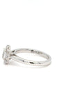 Isabella - Platinum Oval Halo Earth Grown Diamond Ring
