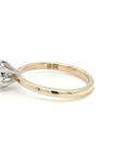 Victoria - Yellow Gold Illusion Set Round Brilliant Earth Grown Diamond Ring
