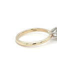 Victoria - Yellow Gold Illusion Set Round Brilliant Earth Grown Diamond Ring