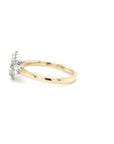 Harper - Yellow Gold Pear Cluster Earth Grown Diamond Ring