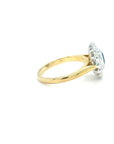 Diana - 18ct Yellow Gold Sapphire and Diamond Earth Grown Ring