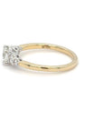 Poppy - 18ct Yellow Gold Round Brilliant Series Earth Grown Diamond Ring