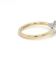 Maisie - 18ct Yellow Gold Three Stone Pear Earth Grown Diamond Ring
