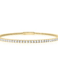 2ct Natural Diamond Flexible Bangle