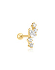 Gold Constellation Barbell Single Earring