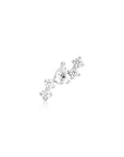 Silver Constellation Barbell Single Earring