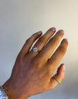 Rose - 18ct Yellow Gold Round Brilliant with a Halo Earth Grown Diamond Ring