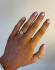 Ava - 18ct Yellow Gold Illusion Set Diamond Ring
