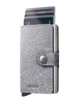 Mini Wallet Silver Glitter