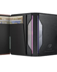 Miniwallet MIRUM Plant-Based Black Rose