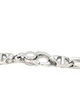 9ct White Gold Curb Link Chain
