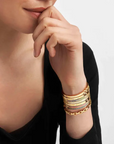 PRETTY BANGLES RIGID BRACELET WITH CZ