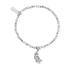 Cute Charm Heart In Feather Bracelet