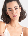 Gold Modern Beaded Necklace