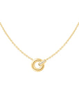 Gold Linked Necklace
