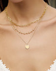 Gold Medium Chain Necklace