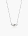 Silver Interlocked Necklace