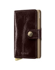 Premium Miniwallet Naplak Mahogany +