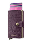 Miniwallet Pebble Grape