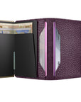 Miniwallet Pebble Grape