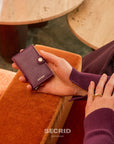 Miniwallet Pebble Grape