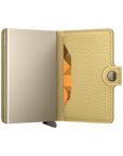 Miniwallet Pebble Butter Yellow