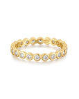 Gold Bezel Set Ring