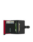 Miniwallet- Cubic Black-Red