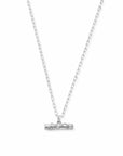 Light Anchor Chain Solstice T-Bar Necklace