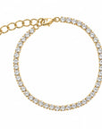 Sovereign Clear CZ Tennis Bracelet