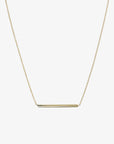 9ct Yellow Gold Forzatina Chain Necklace with Polished Bar