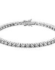 Sterling Silver CZ Tennis Bracelet