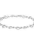 Sterling Silver Infinity Bracelet