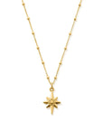 Bobble Chain Lucky Star Necklace