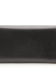 Women's flap wallet with 6 RFID cards | black
