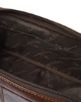 Toiletry bag | Cognac
