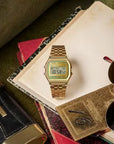Casio Vintage Watch Green/Gold