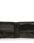Billfold with inner zipper RFID | black