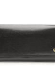 Women's flap wallet with 6 RFID cards | black