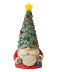 Let Your Joy Shine Bright Gnome with Light-up Christmas Tree Figurine