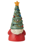 Let Your Joy Shine Bright Gnome with Light-up Christmas Tree Figurine