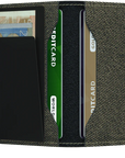 Miniwallet- Twist Green