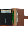 Miniwallet- Saffiano Caramel